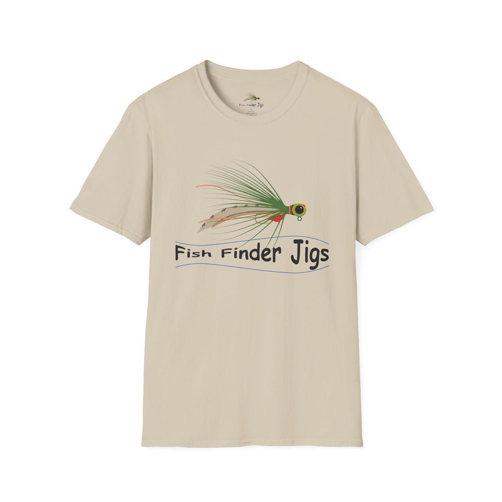Fish Finder Jigs Logo T-Shirt