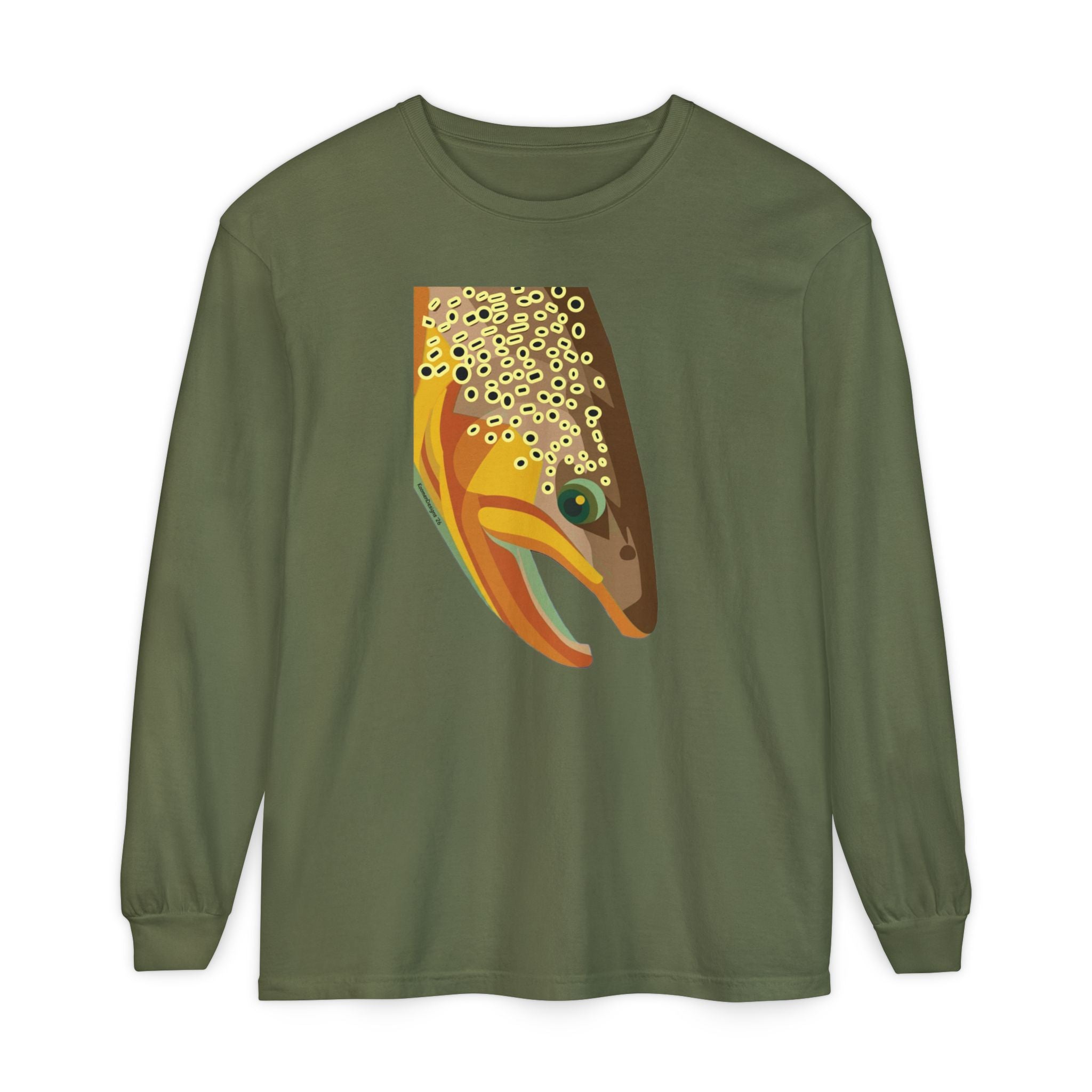 Brown Trout Long Sleeve T-Shirt