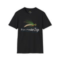 Fish Finder Jigs Logo T-Shirt - BLACK