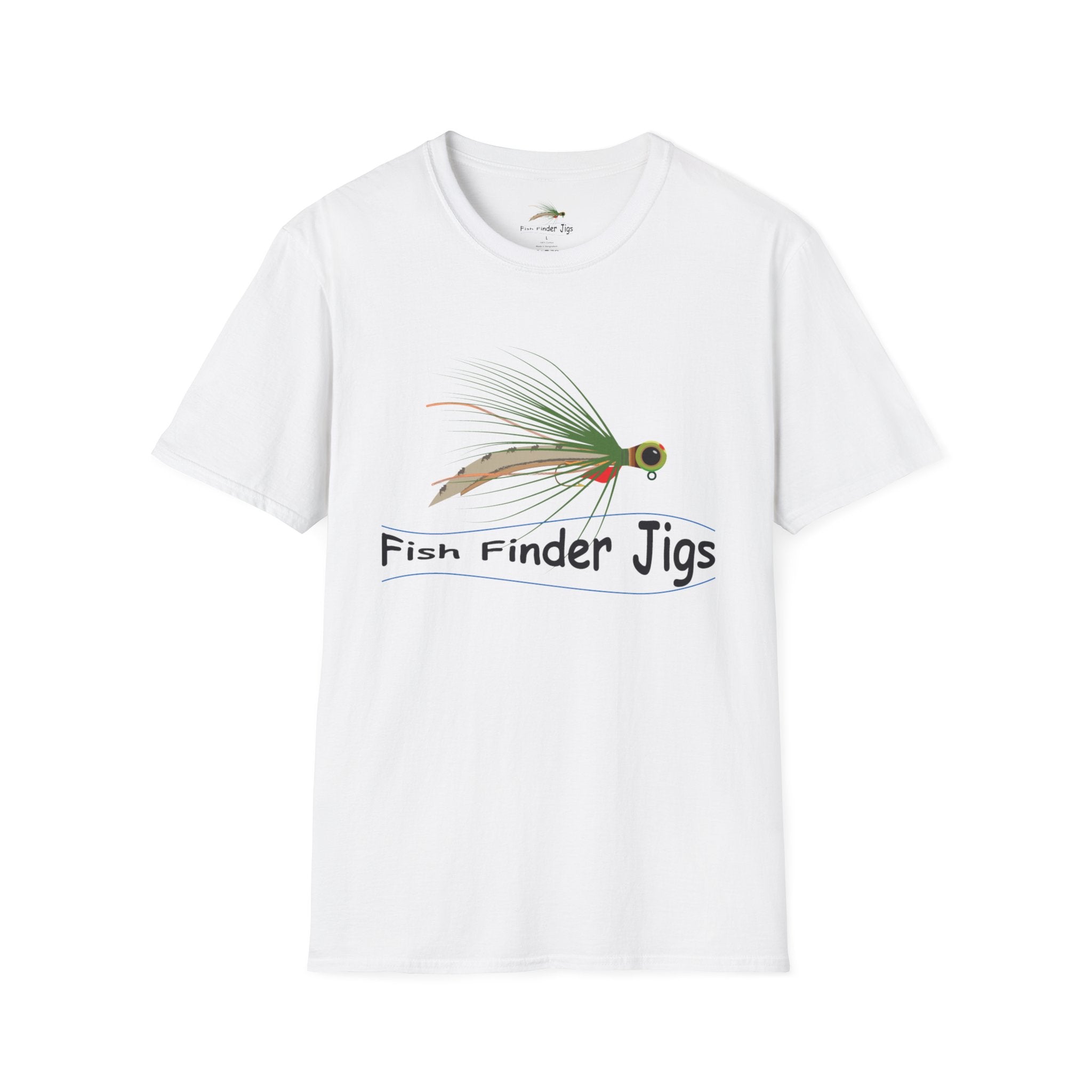 Fish Finder Jigs Logo T-Shirt