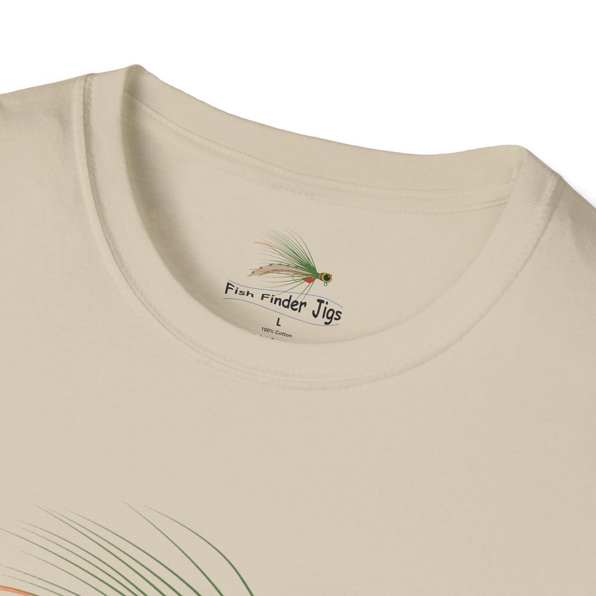 Fish Finder Jigs Logo T-Shirt