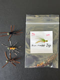 Rubber Leg Jig Stone –  Small - 3 pack