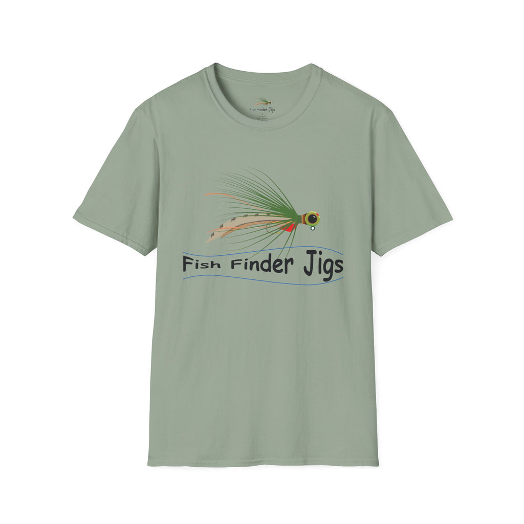 Fish Finder Jigs Logo T-Shirt