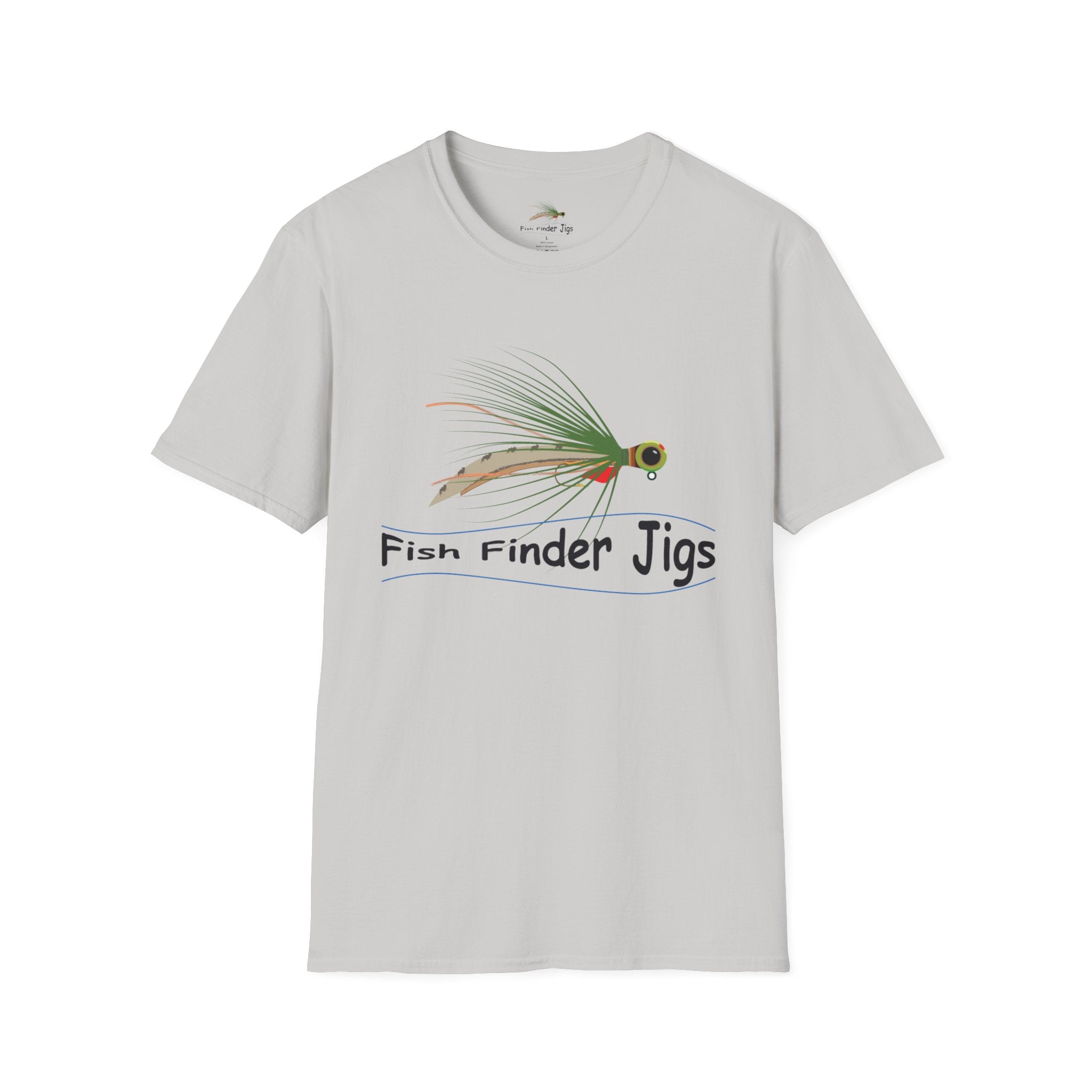 Fish Finder Jigs Logo T-Shirt